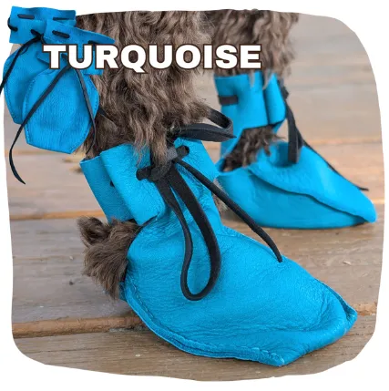 1 Pair of Dog Mocs (Sold in pairs) - Classic Brown