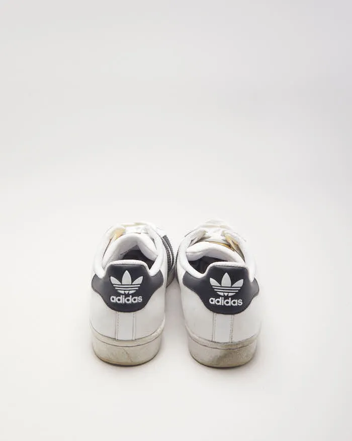 Adidas Superstar White Trainers - UK6.5