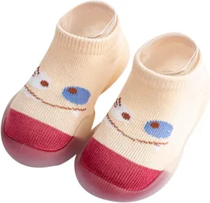 Baby Sock Shoes,Infant Boys Girls Animal Prints Cartoon Socks Shoes Mesh The Floor Socks Non Slip Prewalker Shoes