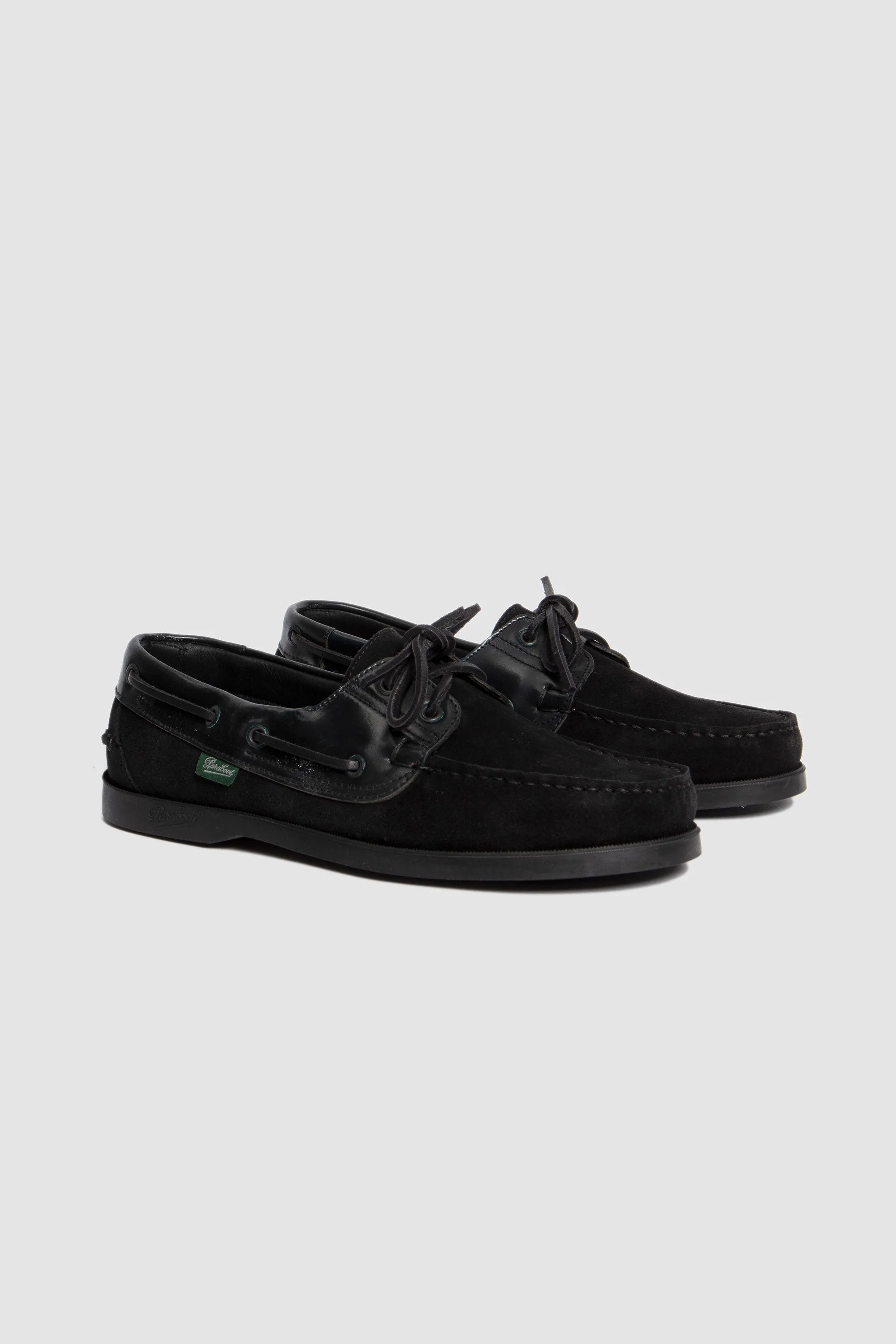 Barth Marine Noire Velours/ Cordovan Noir