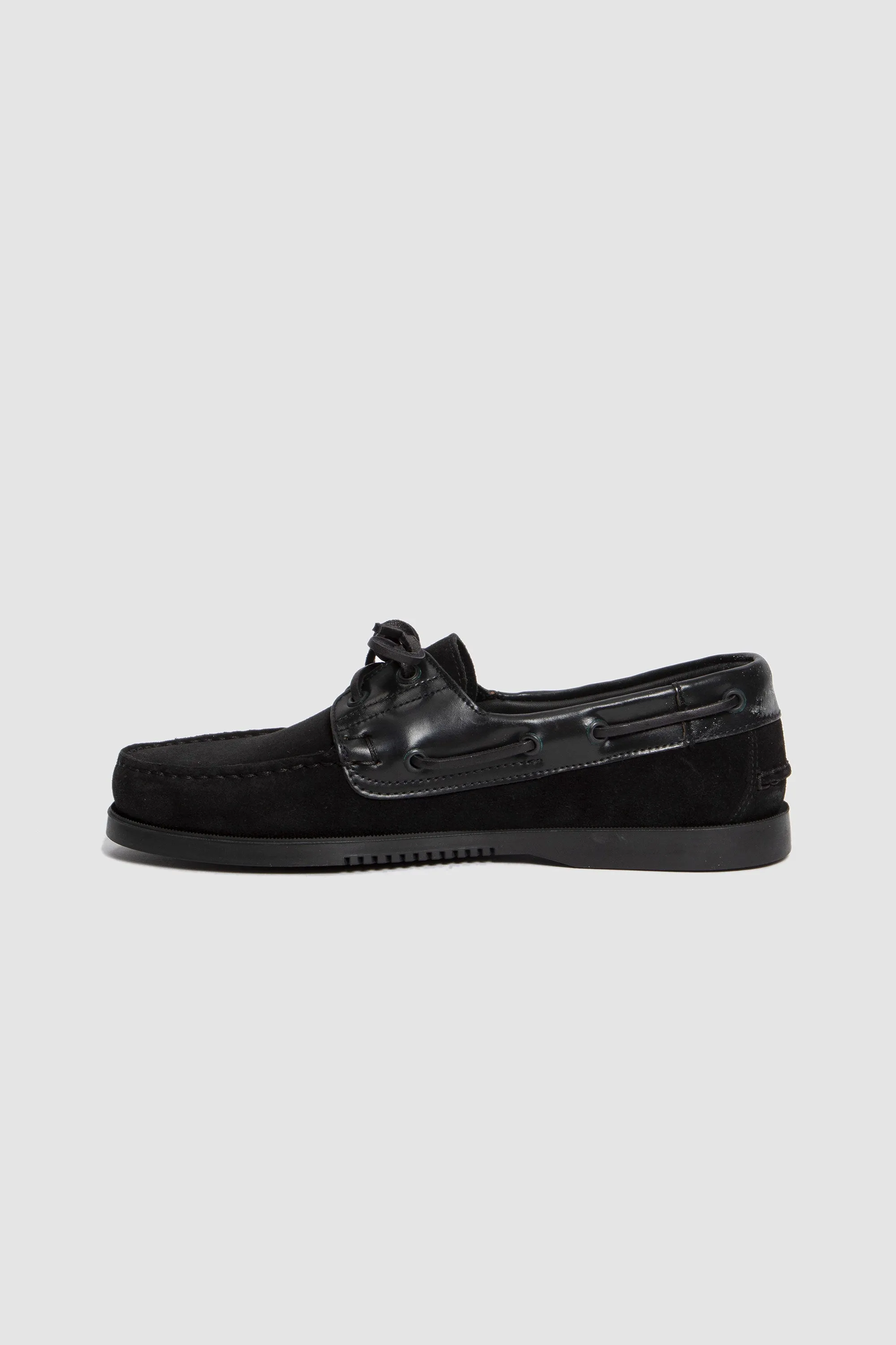 Barth Marine Noire Velours/ Cordovan Noir