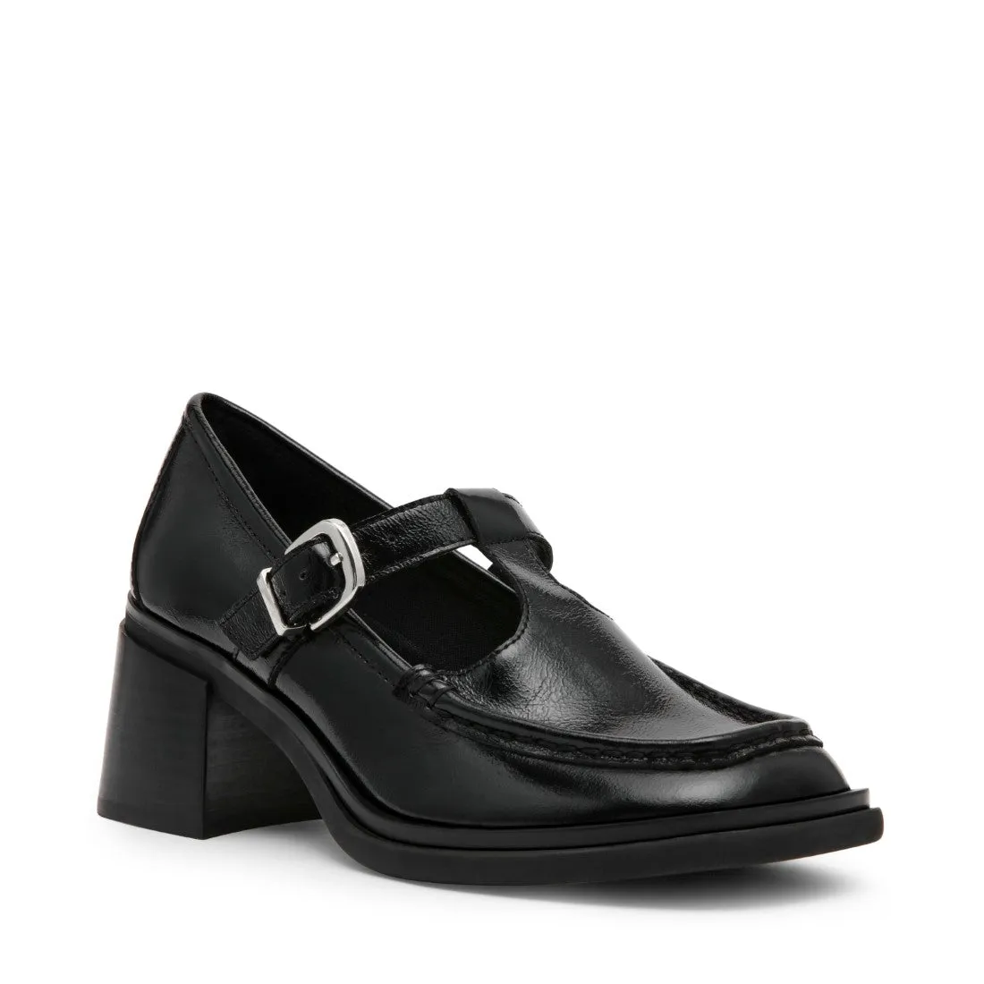 BEVERLEE BLACK LEATHER