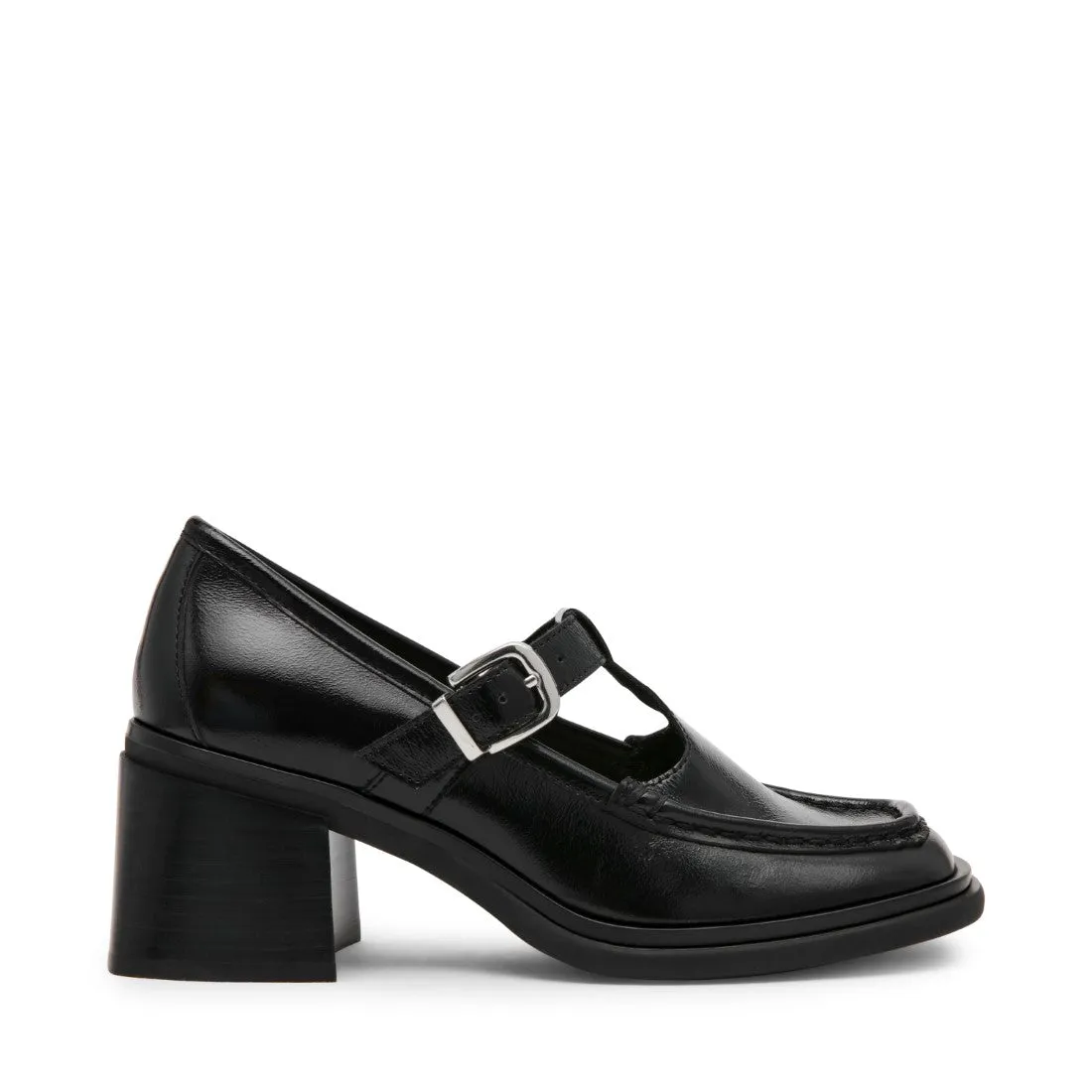 BEVERLEE BLACK LEATHER