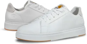 Carhartt Detroit Leather Sneakers for Men - Comfortable Shoes for Men with Wide Toe Box, Comfort Footbed and Midsole, and Slip-Resistant Outsole