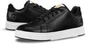 Carhartt Detroit Leather Sneakers for Men - Comfortable Shoes for Men with Wide Toe Box, Comfort Footbed and Midsole, and Slip-Resistant Outsole