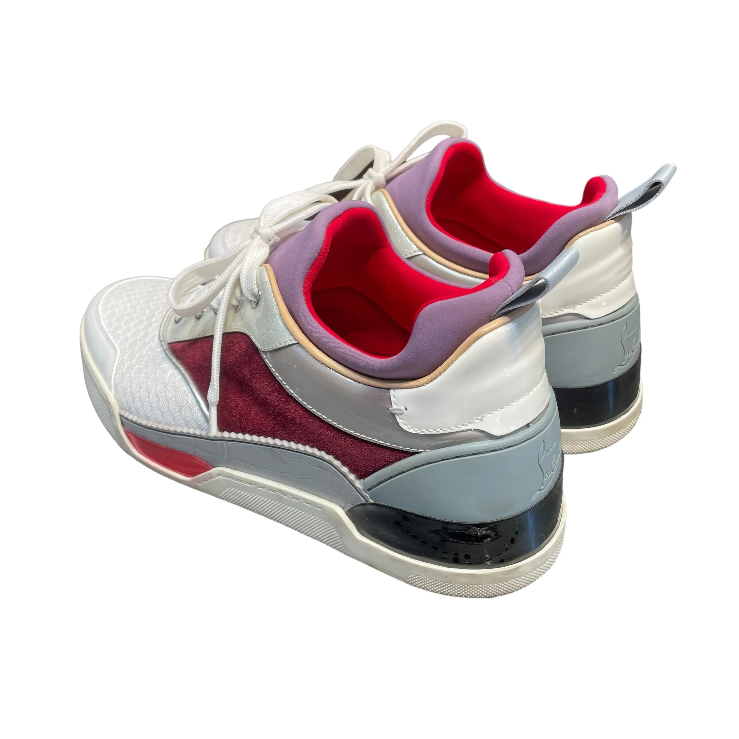 Christian Louboutin/Low-Sneakers/EU 41/Border/Polyester/MLT/