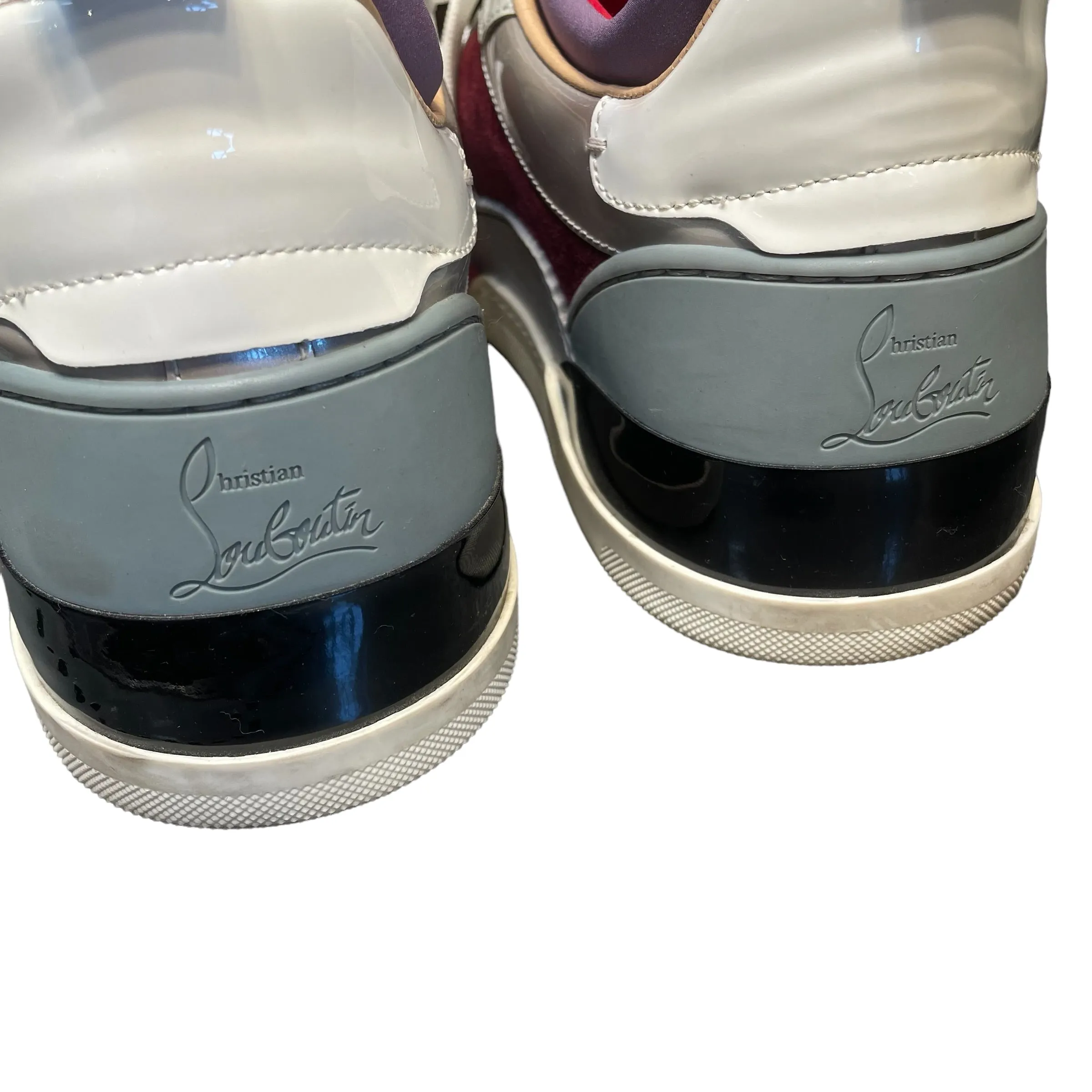 Christian Louboutin/Low-Sneakers/EU 41/Border/Polyester/MLT/