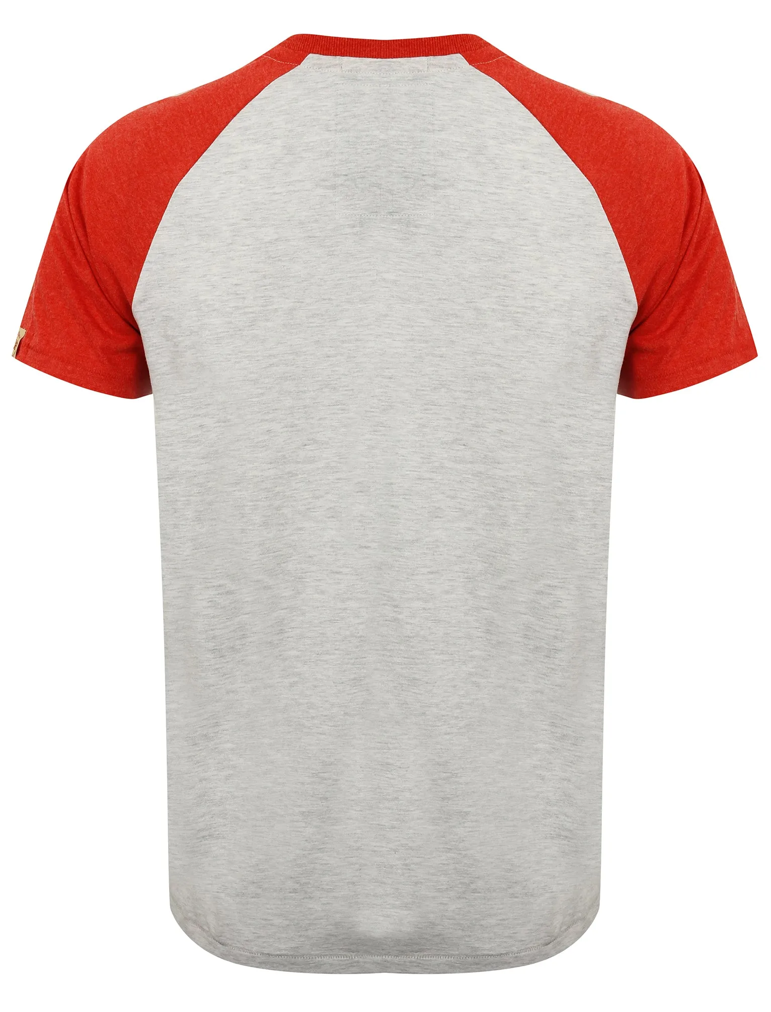 Class of 68 Raglan Sleeve T-Shirt in Tokyo Red Marl - Tokyo Laundry