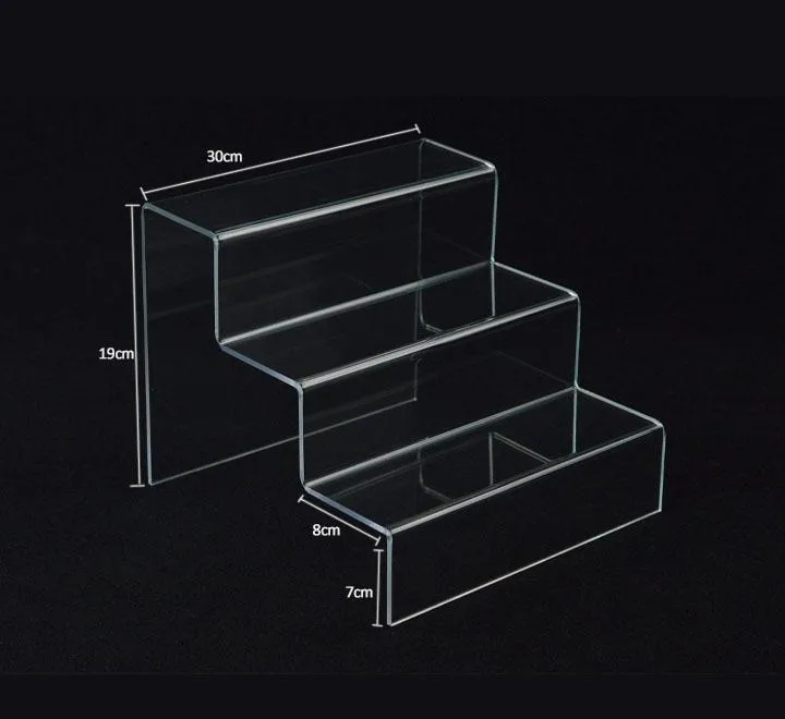 Clear Acrylic Riser Step Display