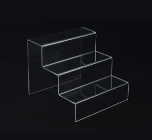 Clear Acrylic Riser Step Display