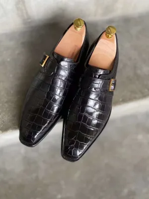 Crocodile Monk straps ..