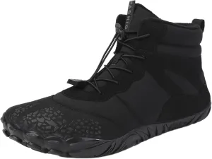 Crzidha Barefoot Shoe for Women Men,Warm Fleece Winter Lined Waterproof Wide Toe Box Snow Boots Ultra Soft Non Slip Sole Winter Outdoor Trail Hiking Trekking Pull On Ankle Boots with Elastic Cord Buckle Crzidha Barefoot Shoe for Women Men,Warm Fleece Winter Lined Waterproof Wide Toe Box Snow Boots Ultra Soft Non Slip Sole Winter Outdoor Trail Hiking Trekking Pull On Ankle Boots with Elastic Cord Buckle