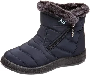 Cute Winter Boots Size 4 Woman Womens Mens Snow Boots Winter Shoes Slip on Ankle Booties Boots Women Winter Waterproof Size 11 Womens Winter Fur Lined Boots Womens Warm Winter Boots Waterproof
