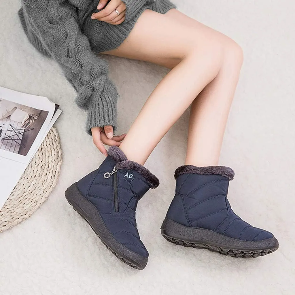 Cute Winter Boots Size 4 Woman Womens Mens Snow Boots Winter Shoes Slip on Ankle Booties Boots Women Winter Waterproof Size 11 Womens Winter Fur Lined Boots Womens Warm Winter Boots Waterproof