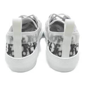Dior Lock Cut Sneaker Shoes  Linen White 3SN249YJP06940