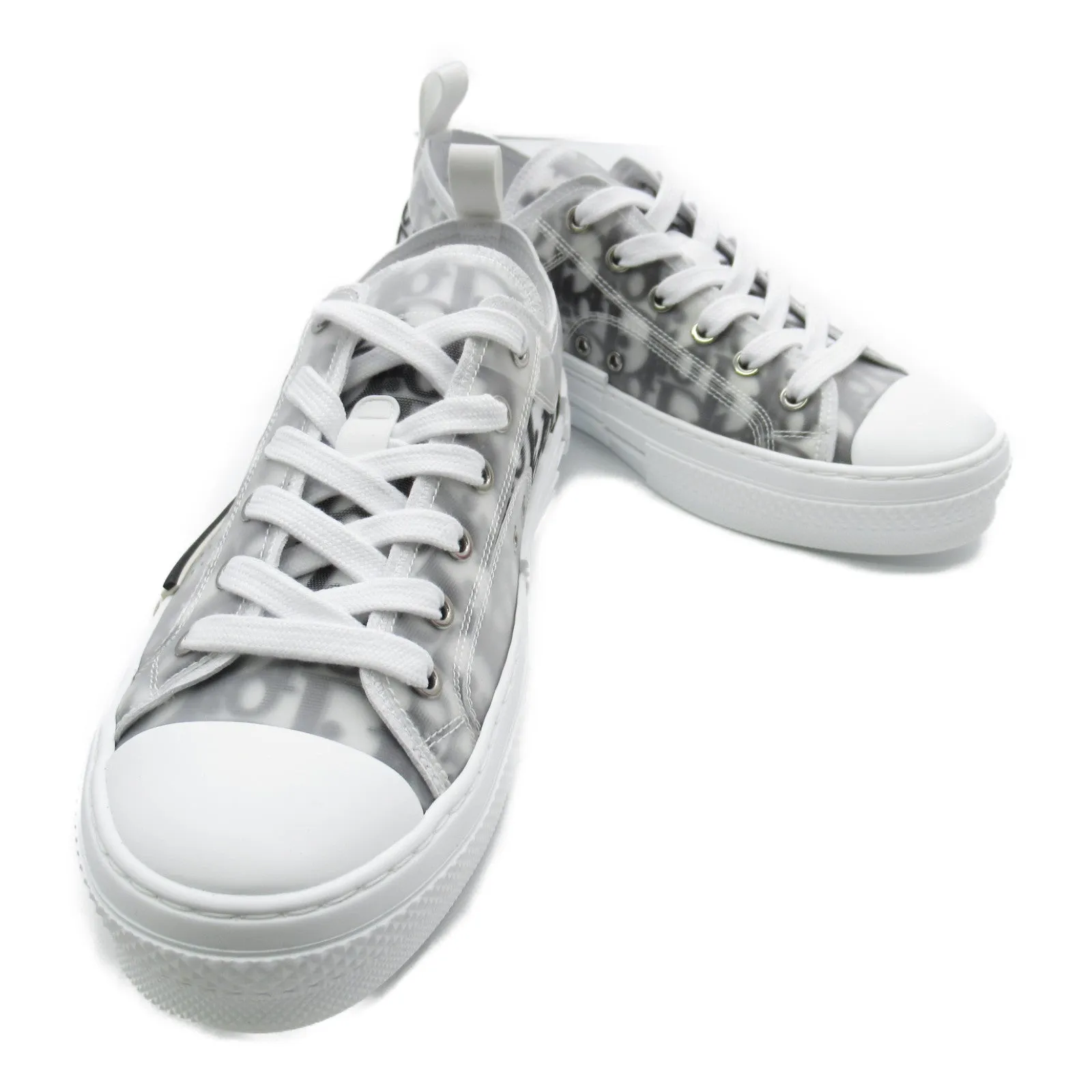 Dior Lock Cut Sneaker Shoes  Linen White 3SN249YJP06940