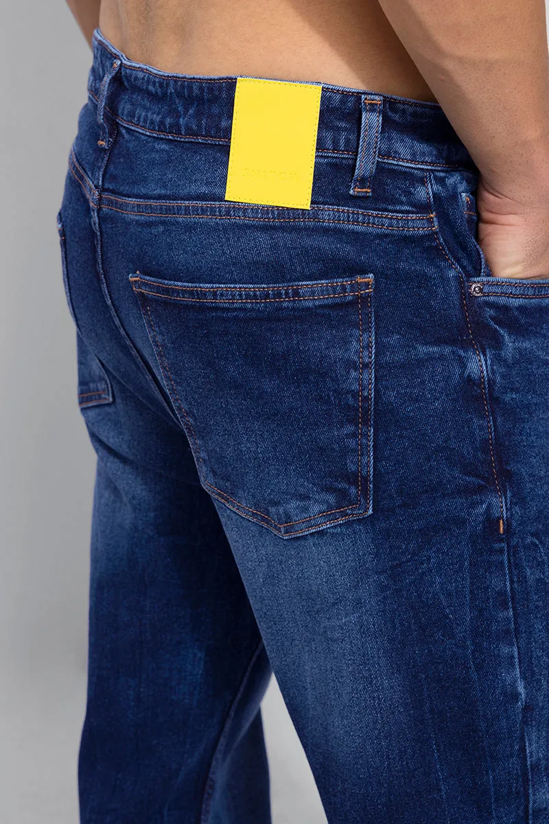 Edgar Space Blue Bootcut Jeans