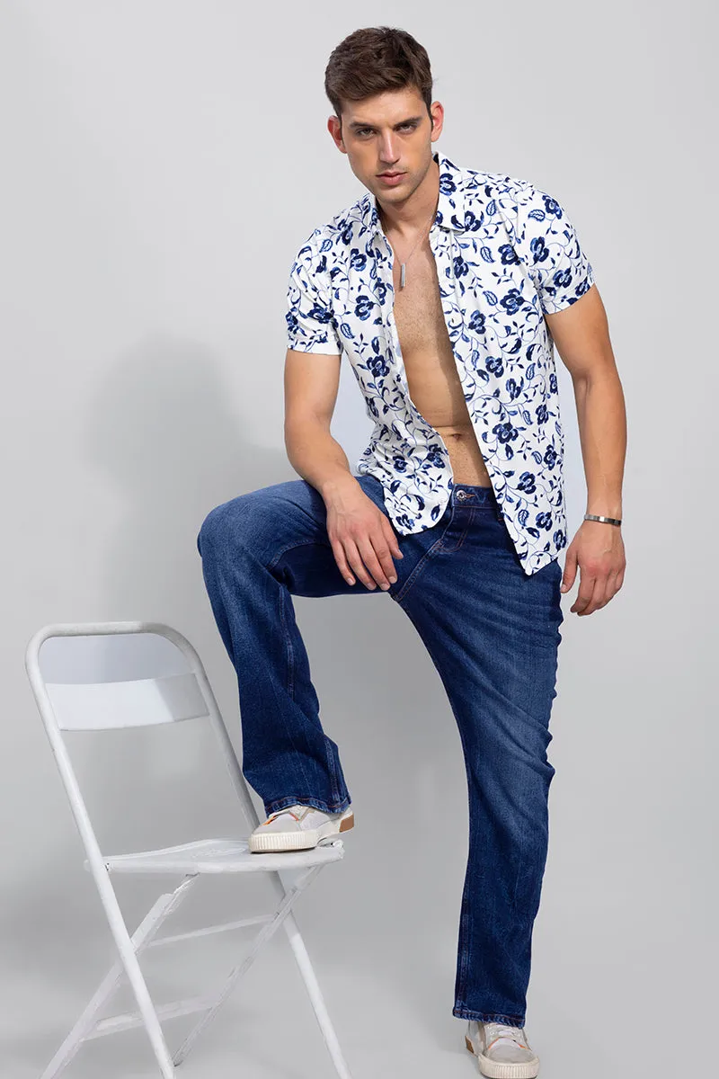 Edgar Space Blue Bootcut Jeans