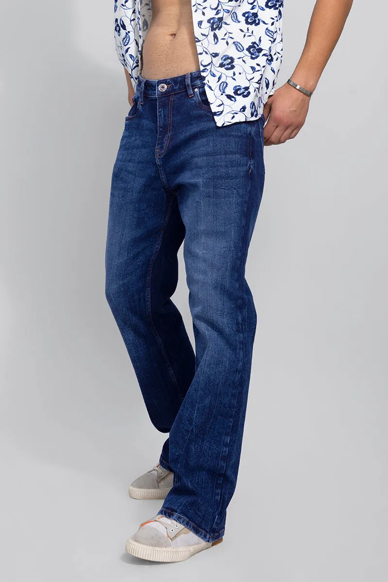 Edgar Space Blue Bootcut Jeans