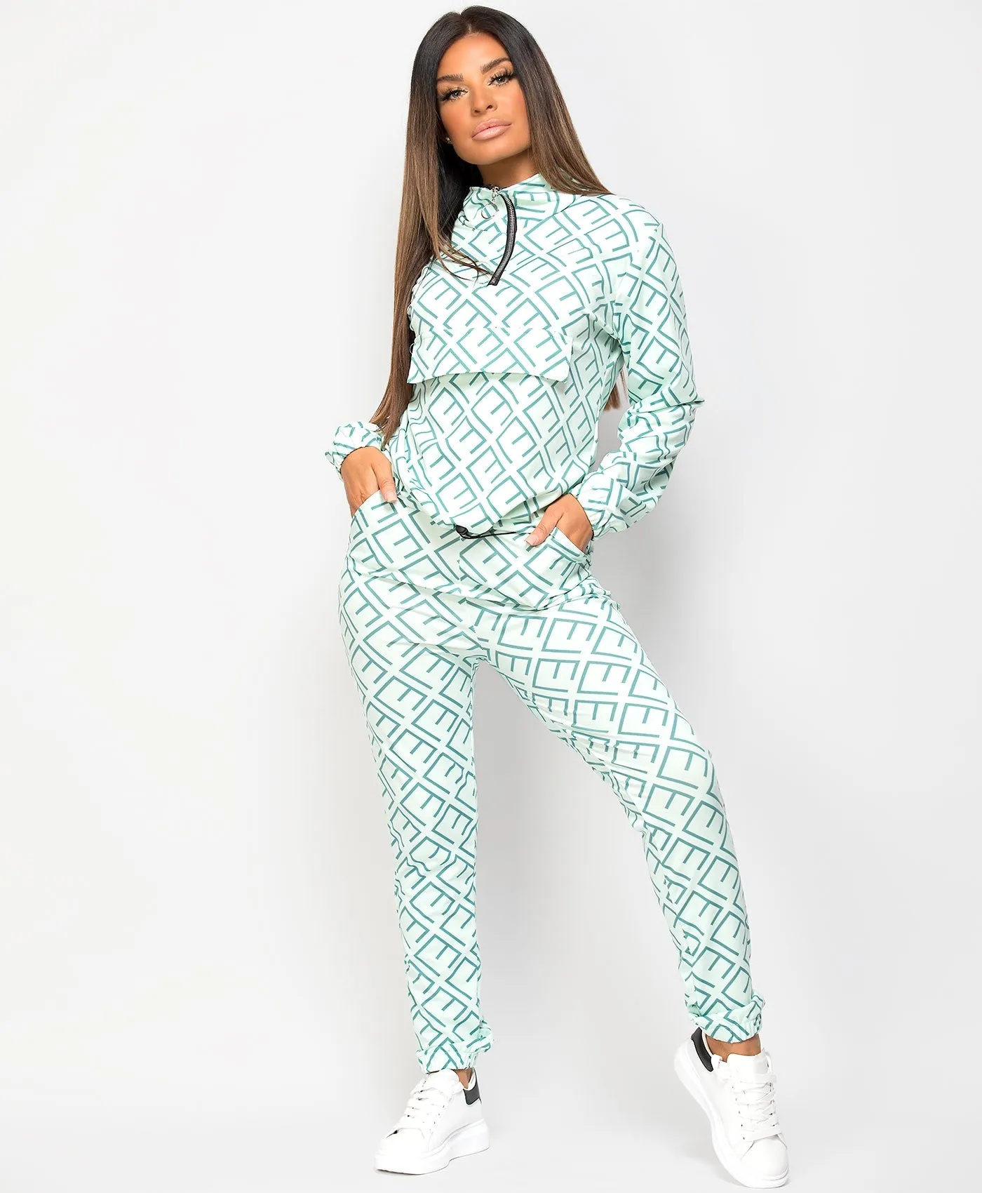 EL Print Designer Inspired Loungewear Set
