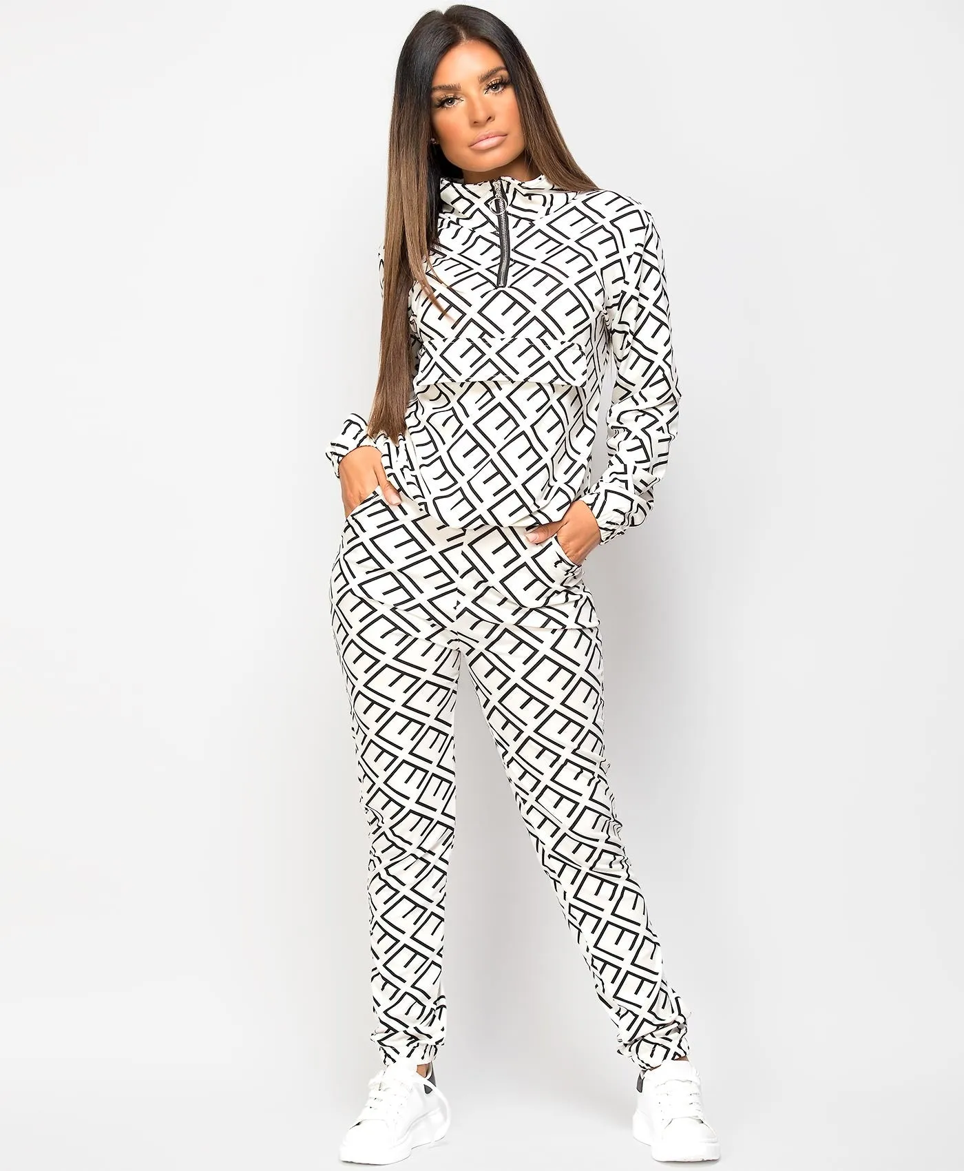EL Print Designer Inspired Loungewear Set