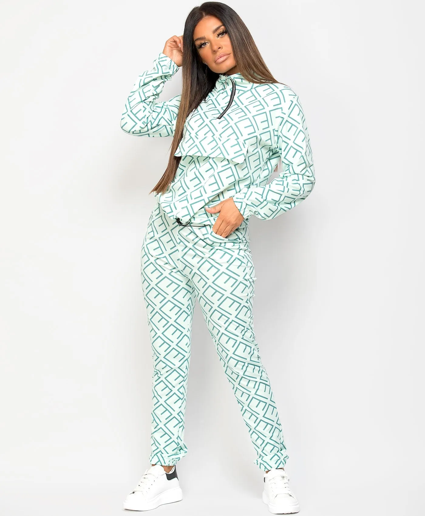 EL Print Designer Inspired Loungewear Set