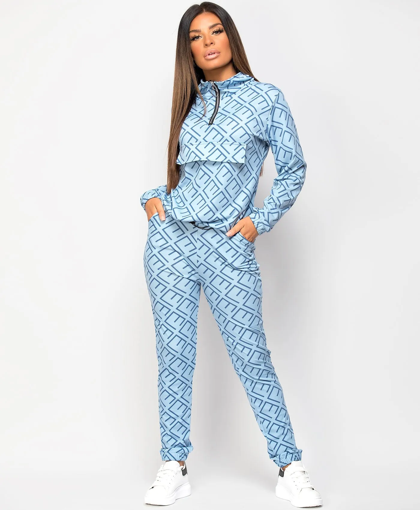 EL Print Designer Inspired Loungewear Set