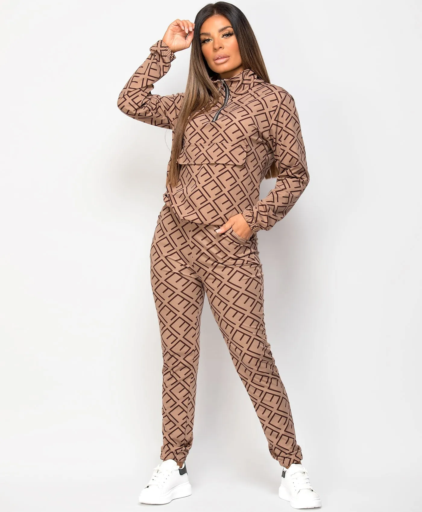 EL Print Designer Inspired Loungewear Set