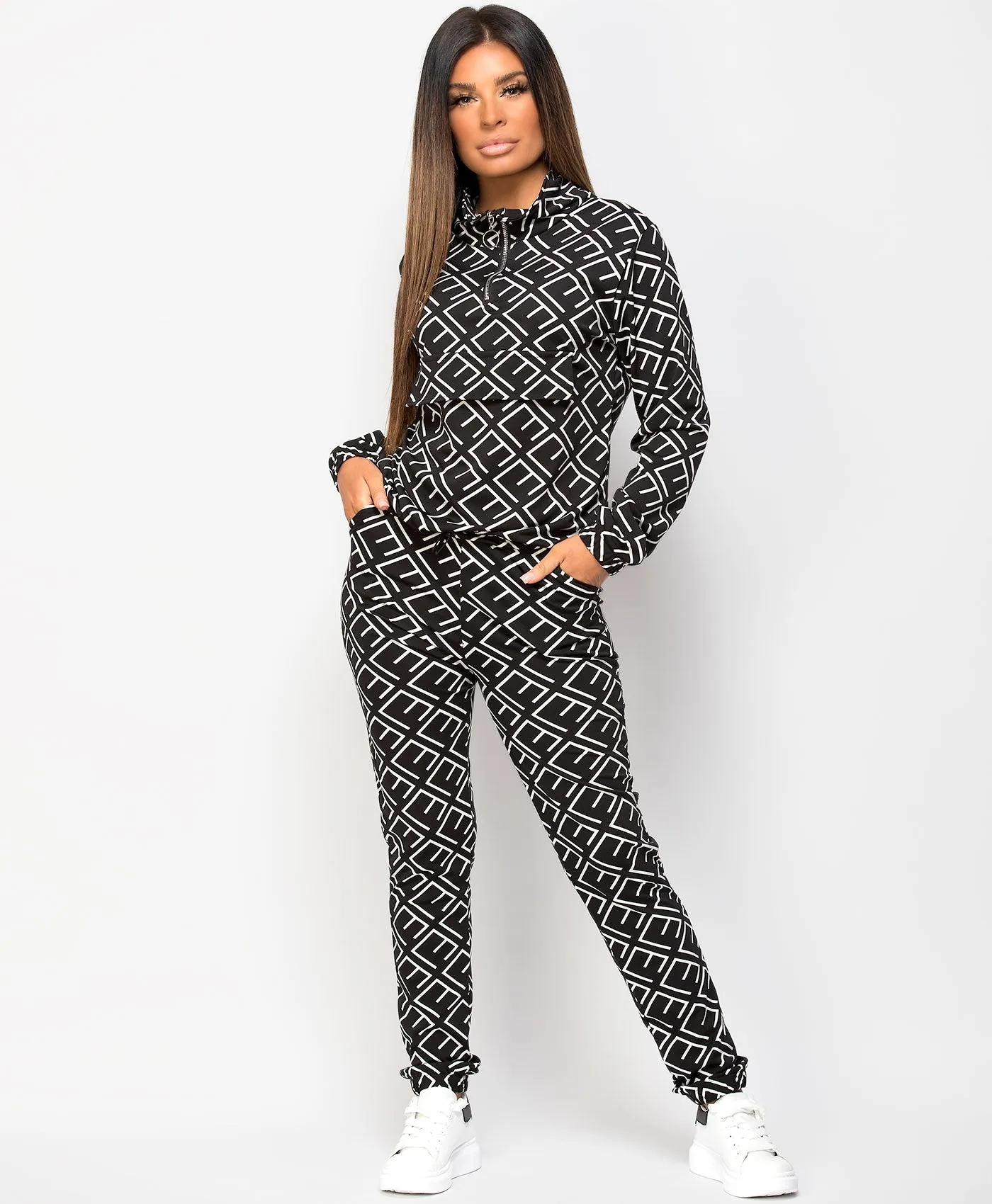 EL Print Designer Inspired Loungewear Set