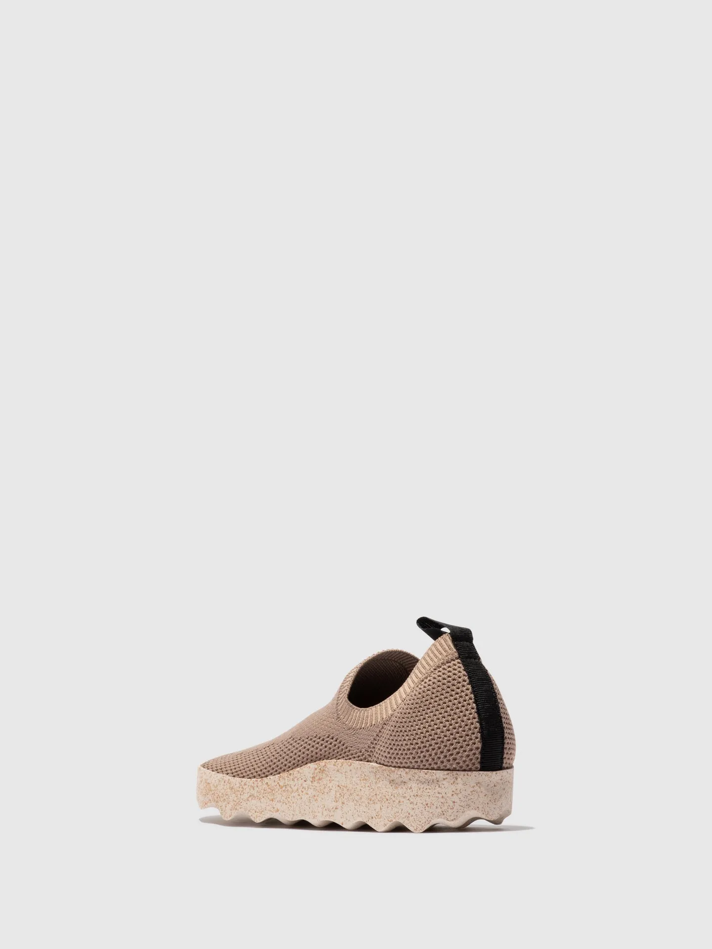 Elasticated Trainers CLIP TAUPE