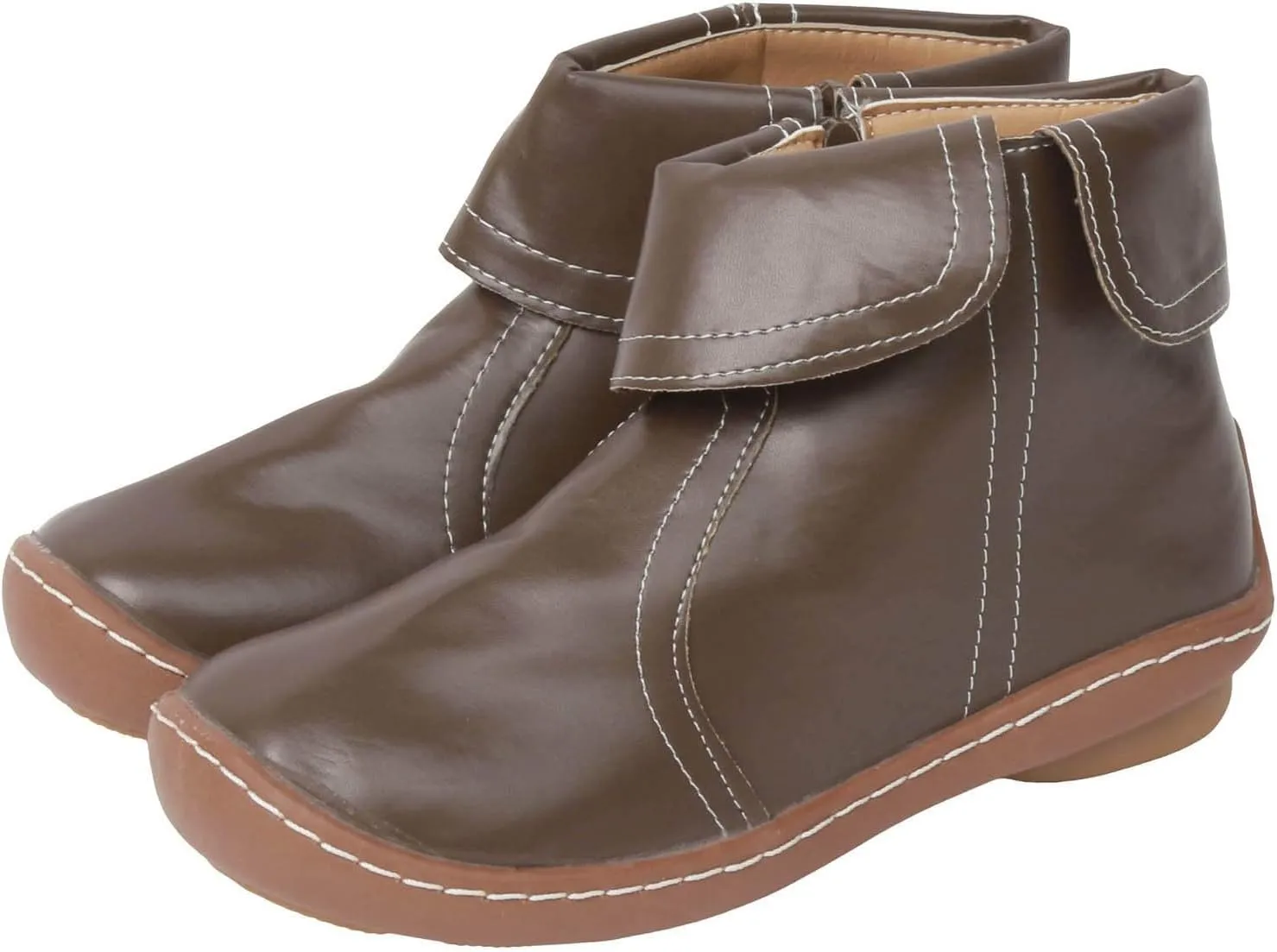 Fall Boots for Women 2024 Ankle Boots Retro Round Toe Fashion Comfortable Flat Side Zipper Lightweight Fall Boots