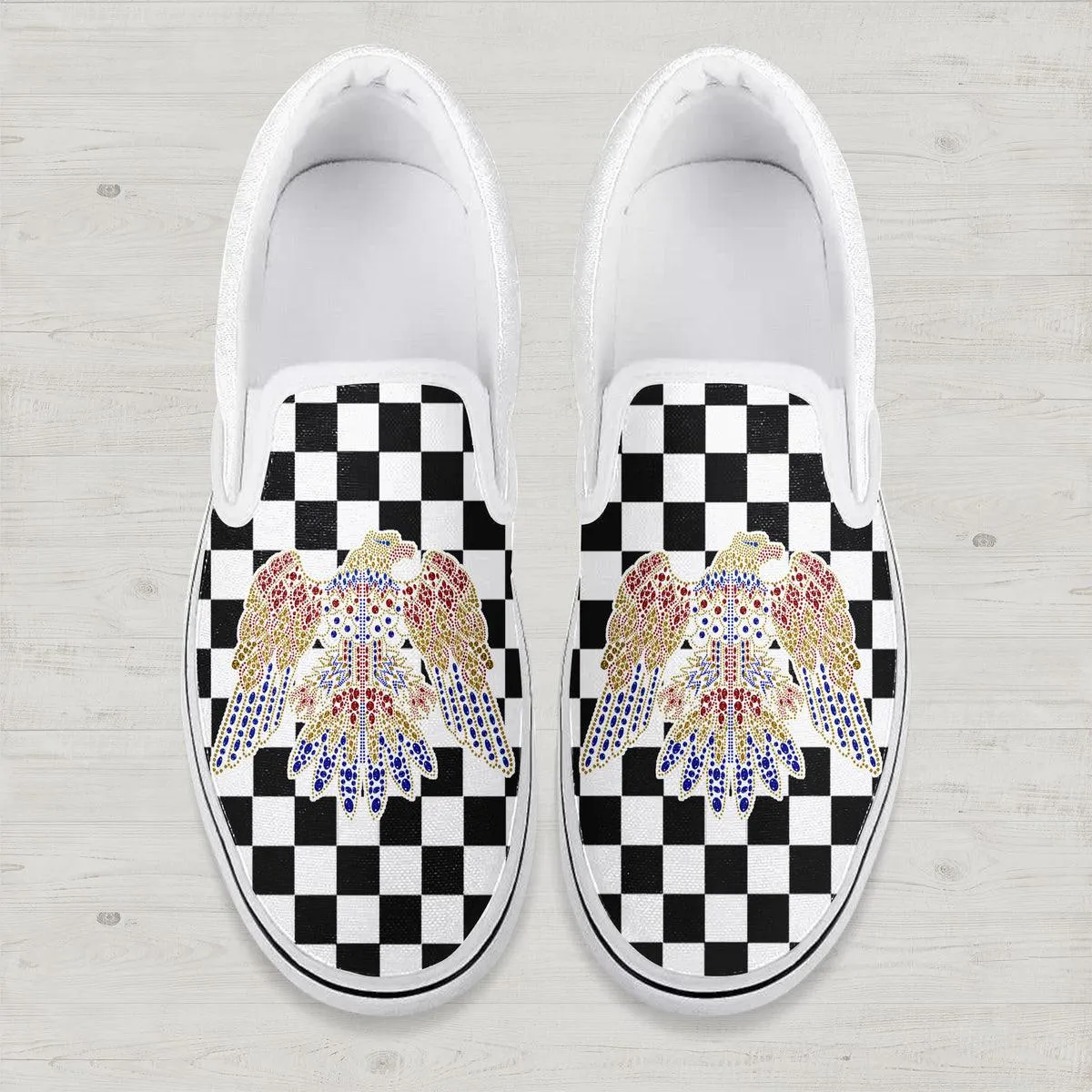 Gearhomie Elvis Aloha Caro Slip On Shoes