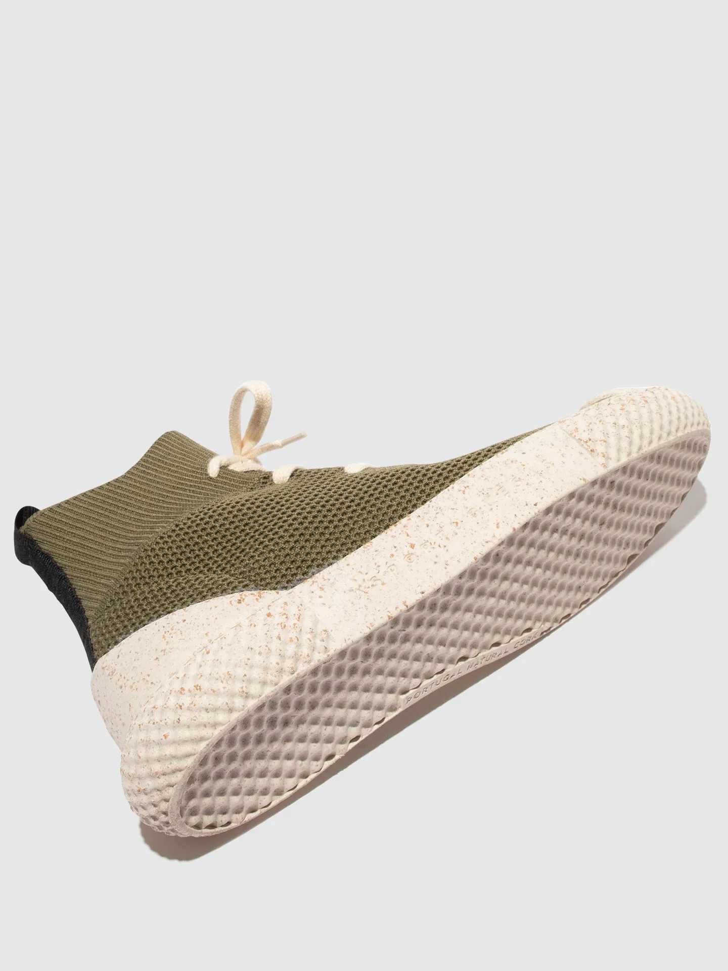 Hi-Top Trainers TRIP 1 OLIVE