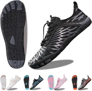 Hike Barefoot Shoes for Women Men, New Barefoot Footwear, Non-Slip Water Shoes,Breathable Non-Slip Footwear Wide Toe