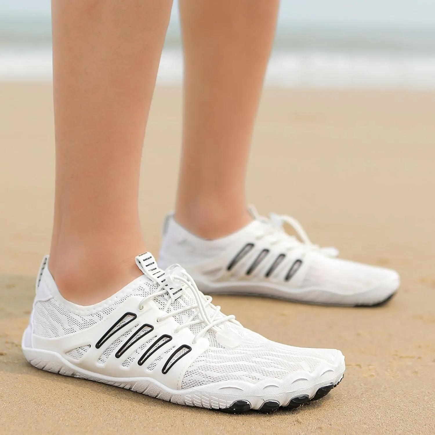 Hike Barefoot Shoes for Womens Mens Footwear, Pro Barefoot Shoes with Wide Toe Box Healthy & Non-Slip, Breathable Trail Running Shoes, Beach Pool Swim Surf Hiking Walking Shoes
