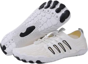 Hike Barefoot Shoes for Womens Mens Footwear, Pro Barefoot Shoes with Wide Toe Box Healthy & Non-Slip, Breathable Trail Running Shoes, Beach Pool Swim Surf Hiking Walking Shoes