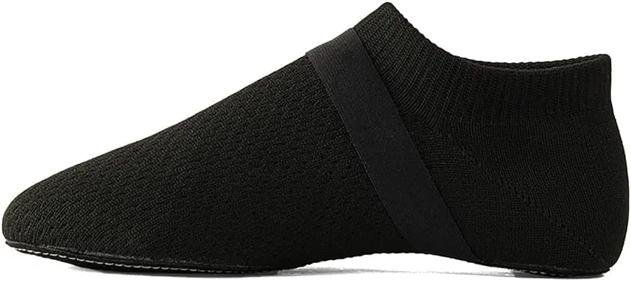HIPPOSEUS Jazz Shoe Slip-on for Women and Men's Dance Shoes with Suede Sole
