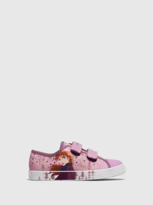 HotPink Velcro Trainers