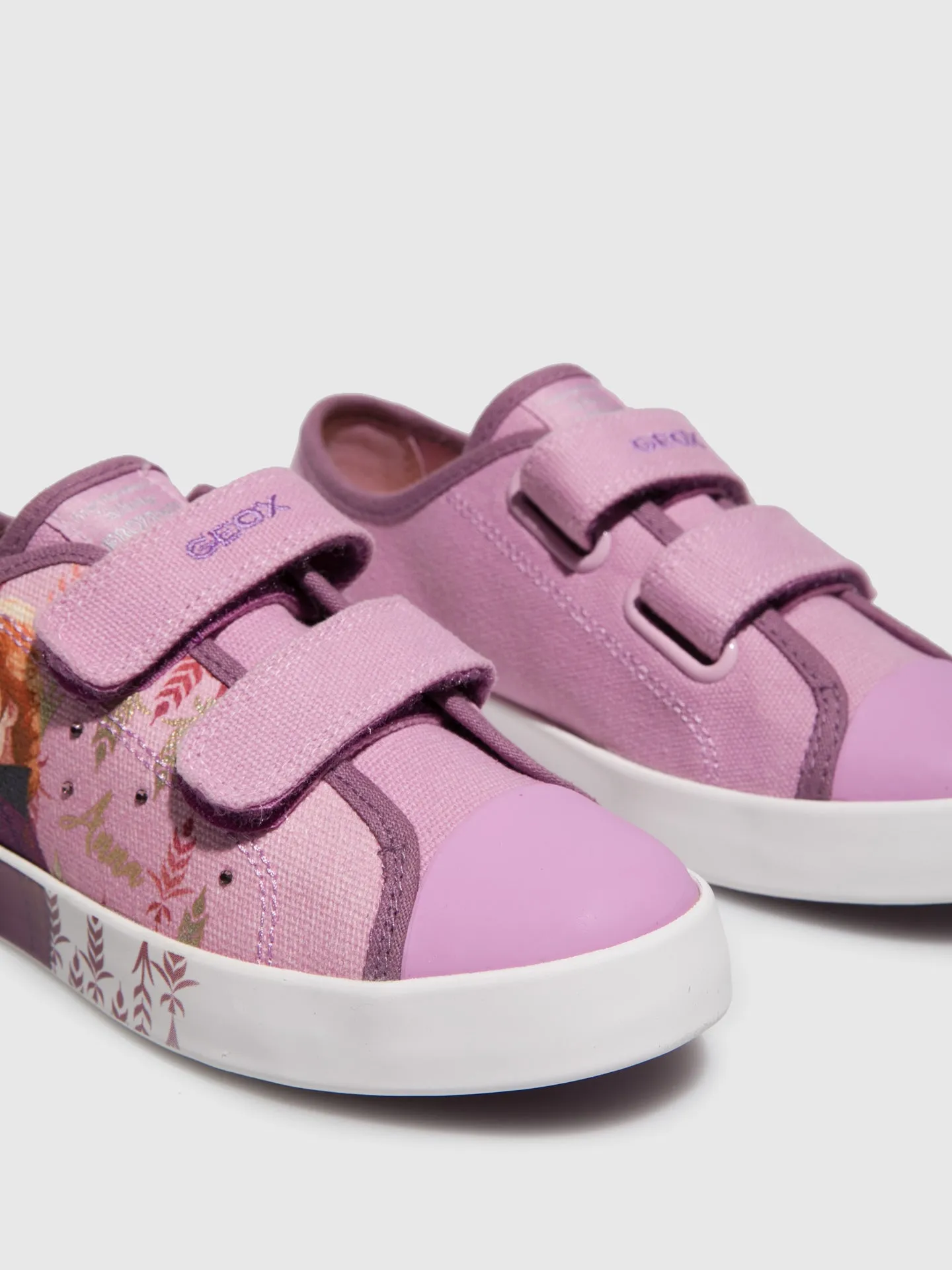 HotPink Velcro Trainers