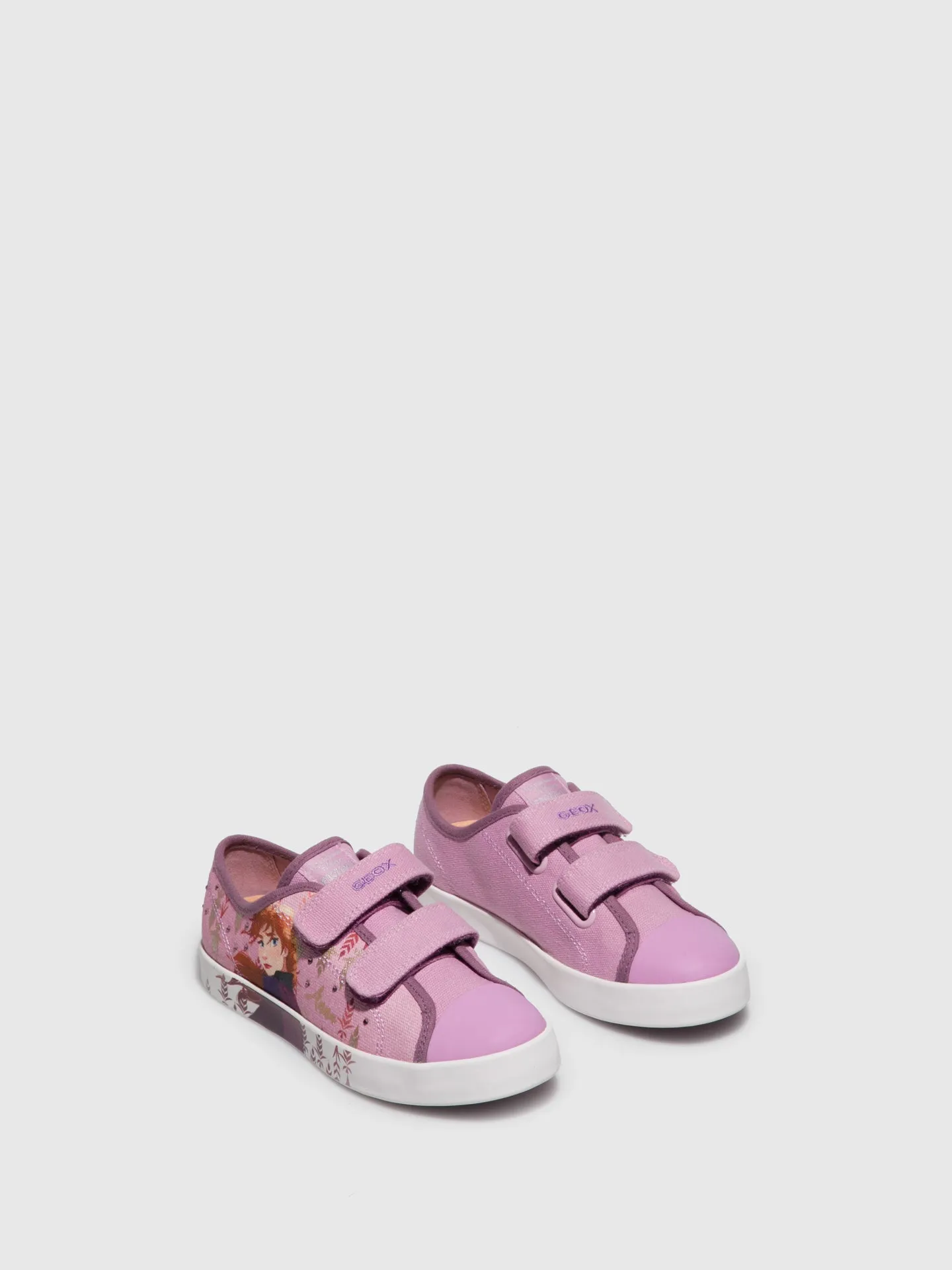 HotPink Velcro Trainers