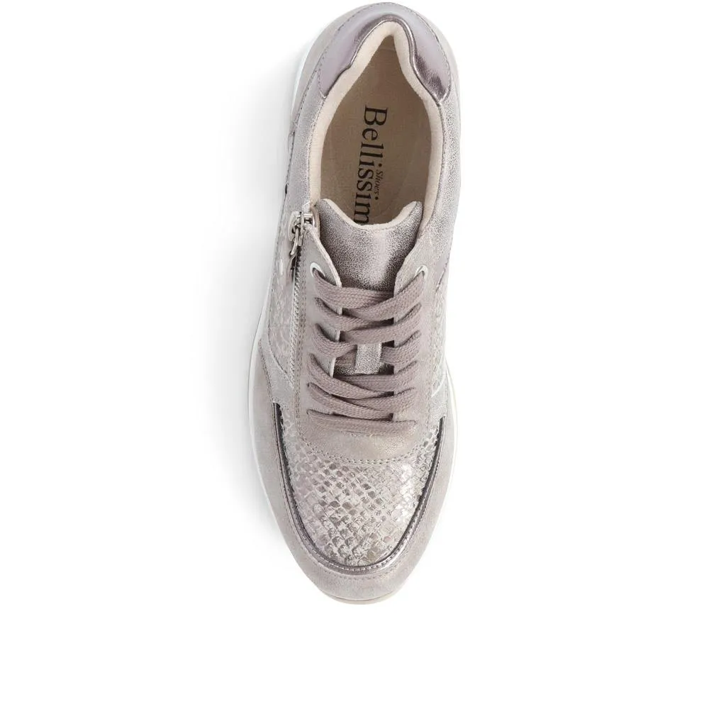 Lace-Up Chunky Trainers - BELWOIL39021 / 325 090