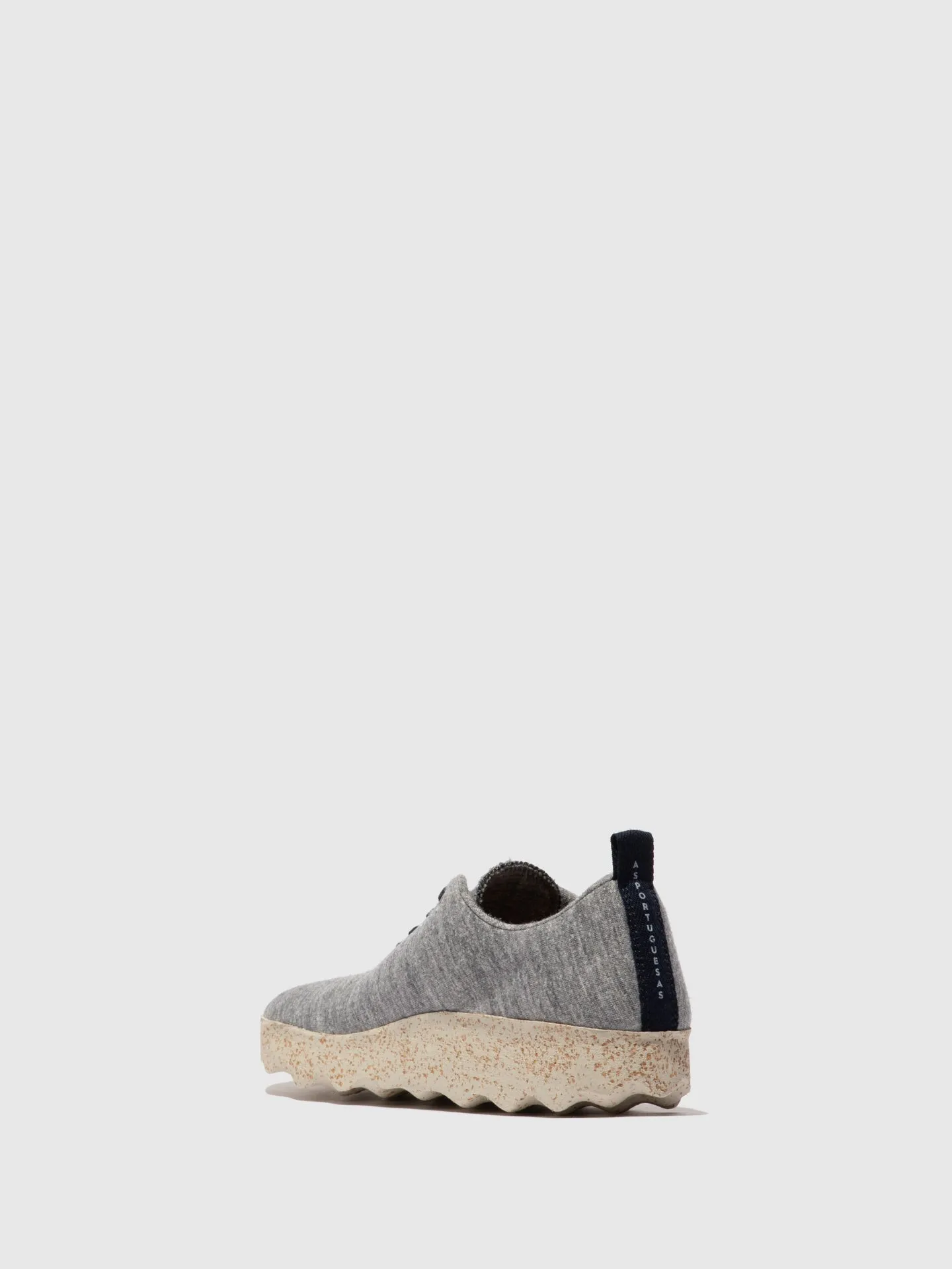 Lace-up Trainers CAMP Grey Merino Wool