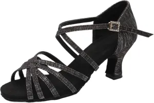 Latin-Dance-Shoes For Women Girls Modern Tango Salsa Ballroom Dancing Shoes Jazz Ladies Practice Dance-Shoes Salsa Heeled Sandal