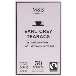 M&S Food 50 Earl Grey Teabags 125g