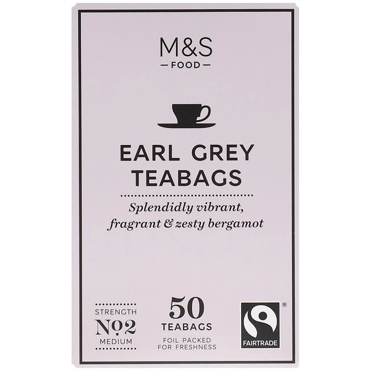 M&S Food 50 Earl Grey Teabags 125g
