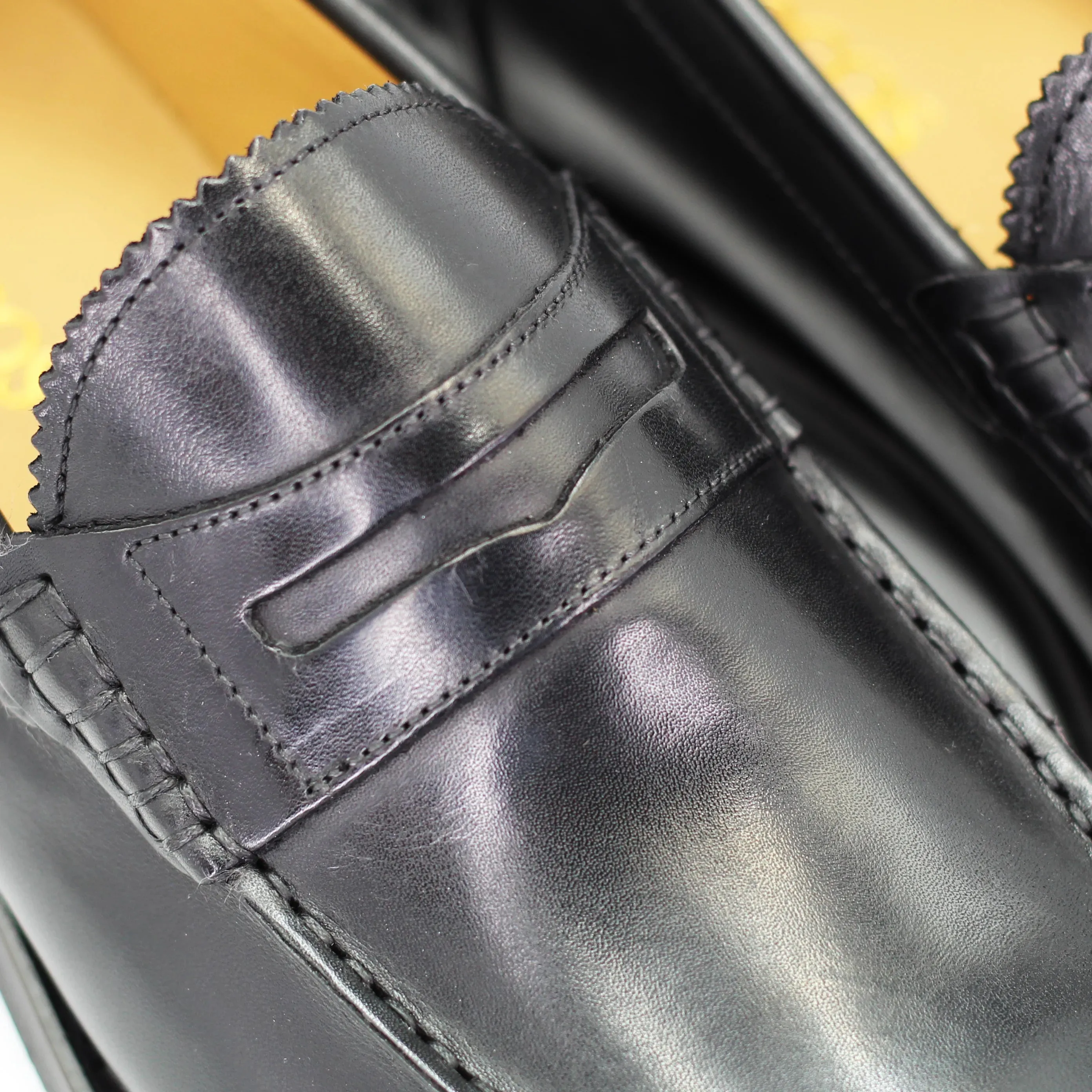 Men's moccasin in calf leather nero (BRU8826)