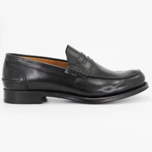 Men's moccasin in calf leather nero (BRU8826)