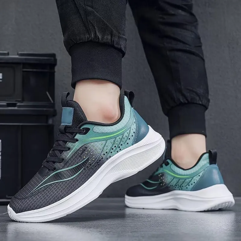 Men's Plus Size Running Shoes Breathable Lightweight Walking Shoes Workout Sport Sneakers Shoes