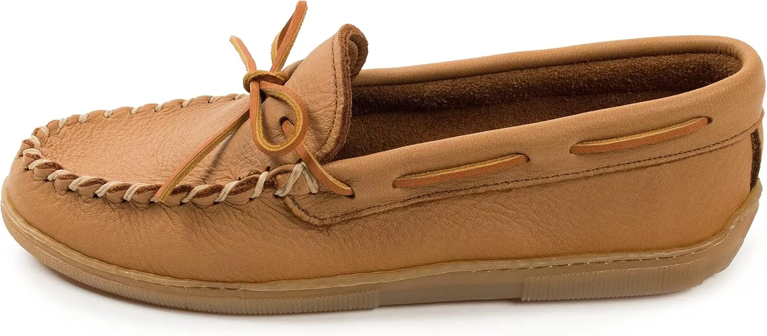 Minnetonka Men's Moosehide Leather Moccasins