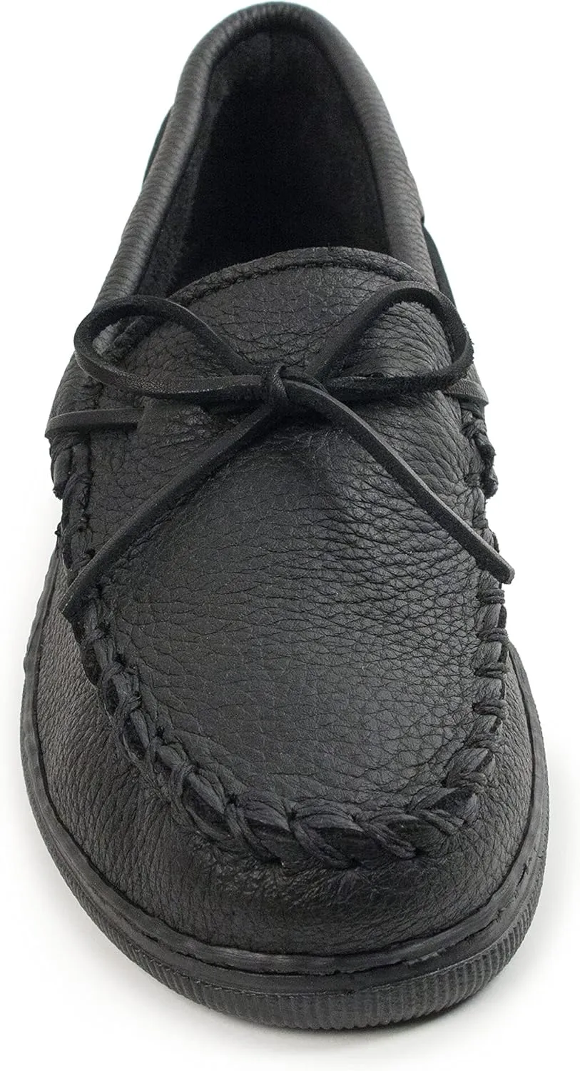 Minnetonka Men's Moosehide Leather Moccasins